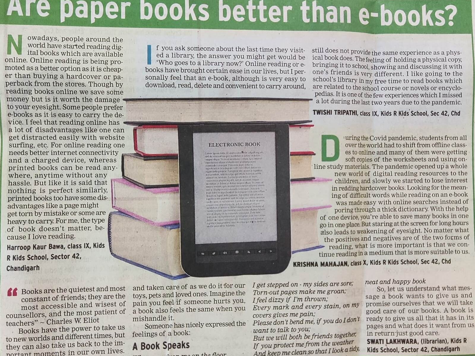 Are paper books better than e-books?