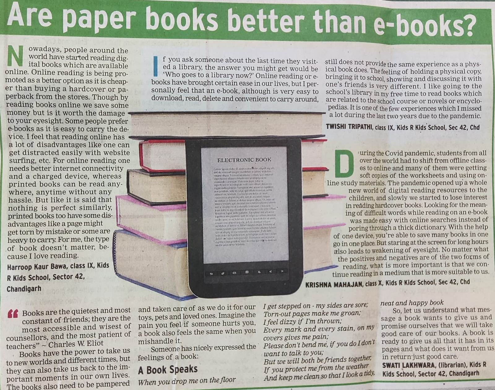 Are paper books better than e-books?