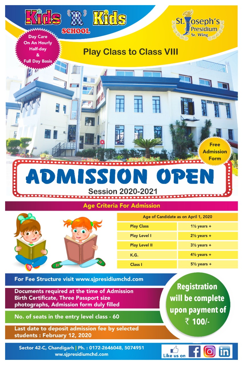 Kids 'R' Kids School - Primary and Middle School Chandigarh